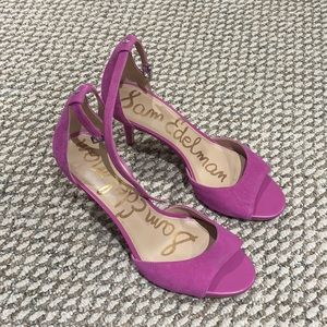 Sam Edelman fuchsia heels